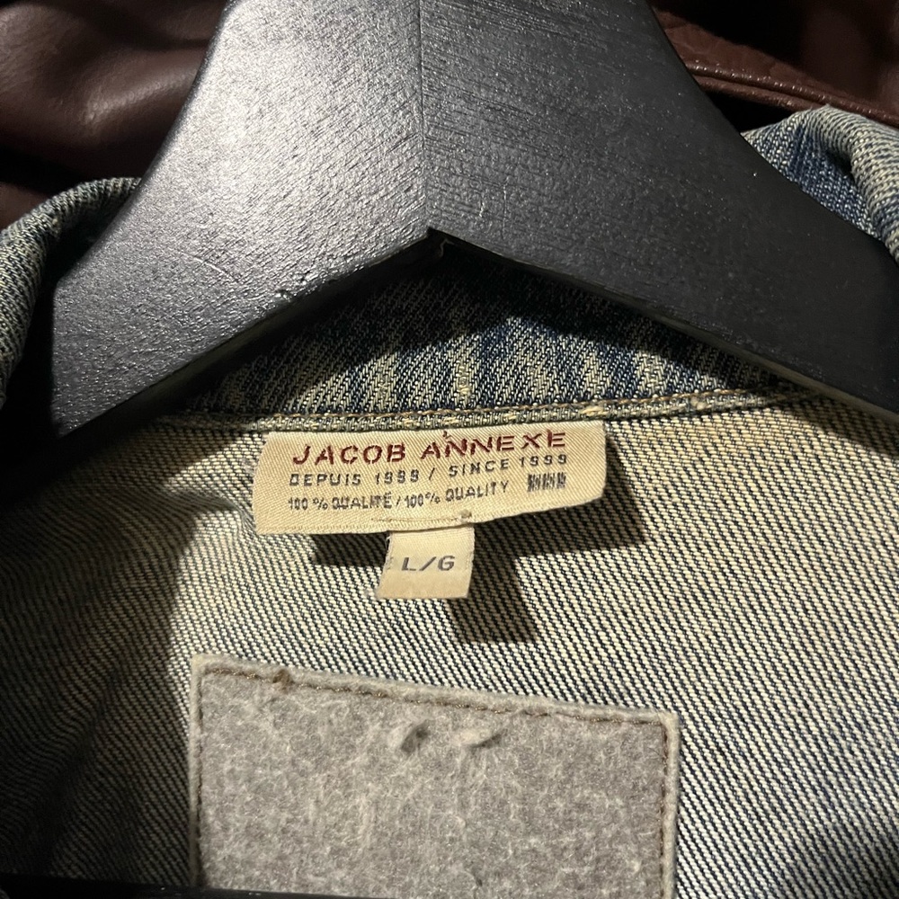 Classic Blue Denim Jean Jacket - Women's - Picture 4 of 5